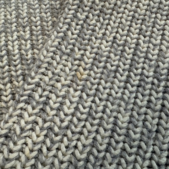 Rag & Bone Gray Chunky Knit Oversized Sweater Size XS - Picture 9 of 13